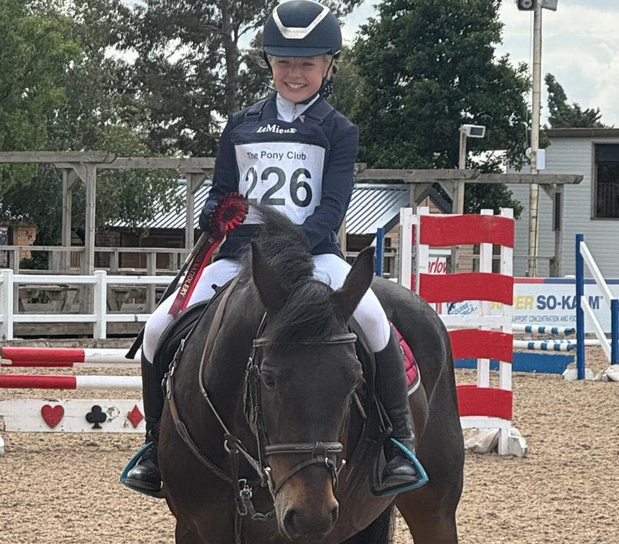 Well Done to Burghley Rider, Silva