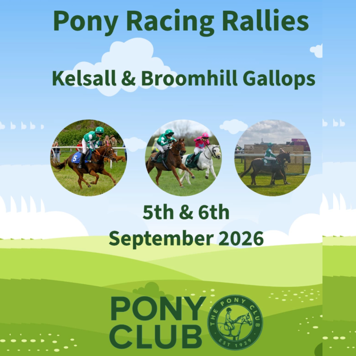 Area5 - Pony Racing Rally - Kelsall Hill or Shropshire - 05/09/26 or 06/09/26
