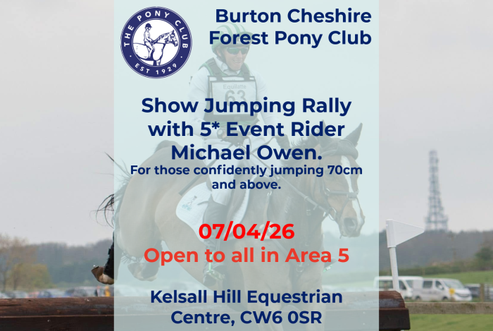 BCF - Michael Owen Show Jumping Rally - 07/04/26