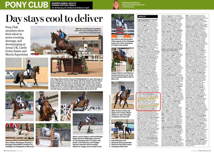 OBH North Members Featured in Horse and Hound!