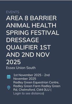 Details of Arer 8 Barrier Health spring festivals can be found here 