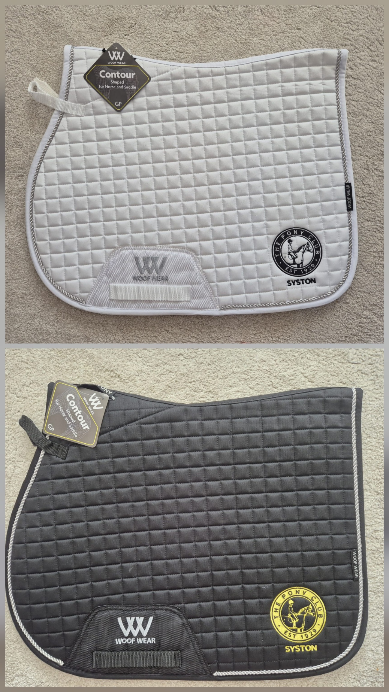 Syston Branded Saddle Pads