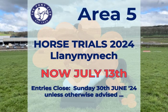 AREA 5 - HORSE TRIALS 2024 - Llanymynech - 13/07/24