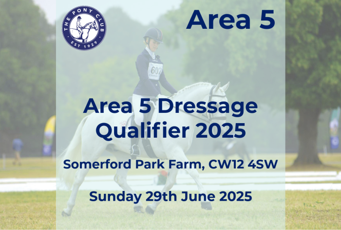 Area 5 - Dressage Qualifier 2025 - 29/06/25
